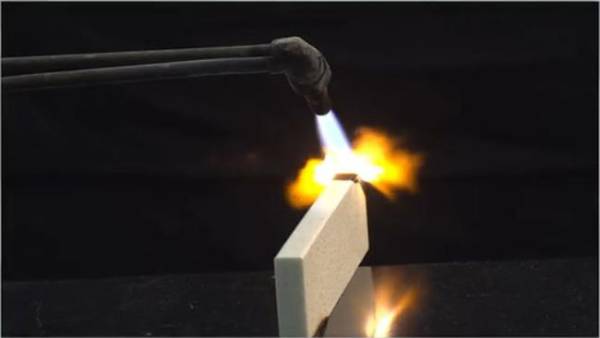 Fire-proof Test for Quartz Stone