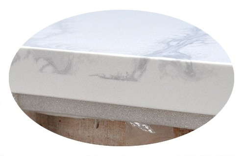 quartz countertops seam